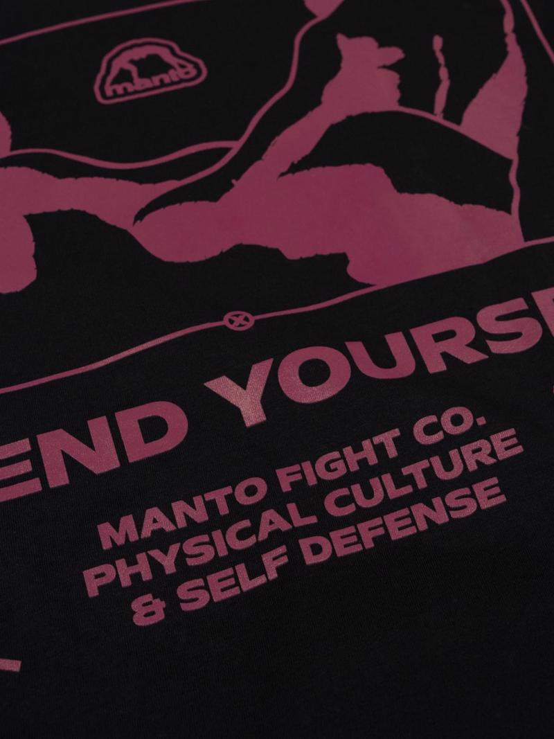 MANTO kicker tshirt- black